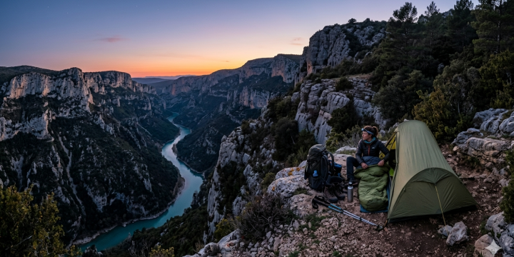Bivouac et Camping dans les Gorges du Verdon : la Réglementation