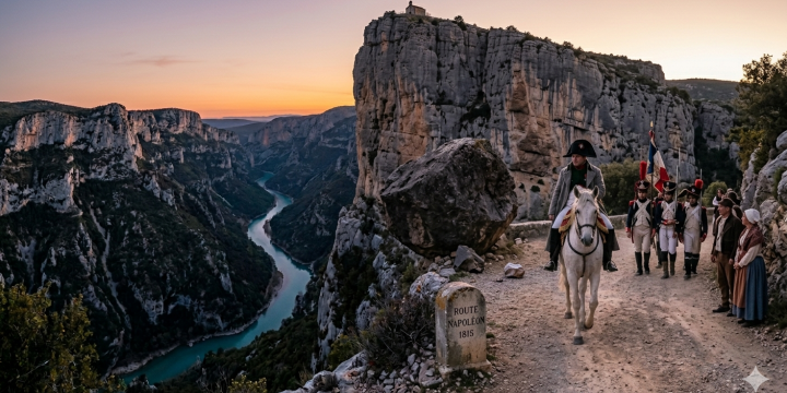 Route Napoléon et l'étape de Castellane : Histoire et Itinéraire