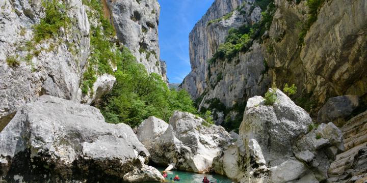 Le Couloir Samson dans le Verdon : Randonnée et Rando Aquatique