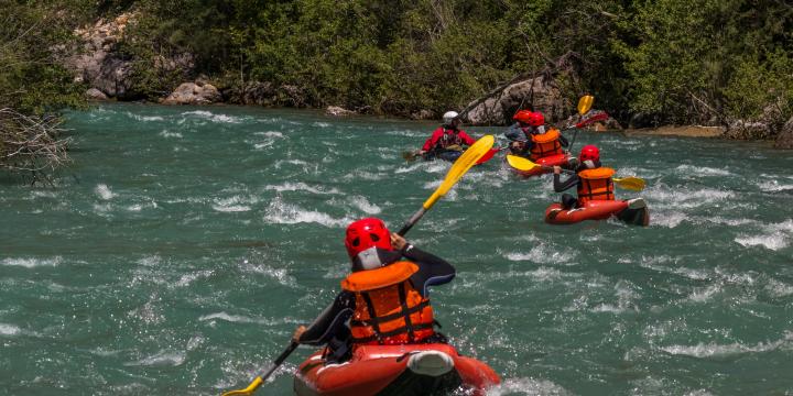 Rafting vs Canoê/Kayak-raft? quelles différences pour le Verdon?