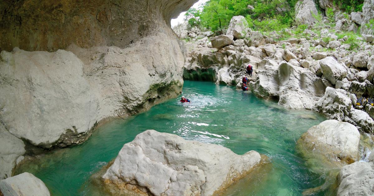 Le Verdon Au Fil De L eau Randonn e Aquatique La Journ e Sur Le 