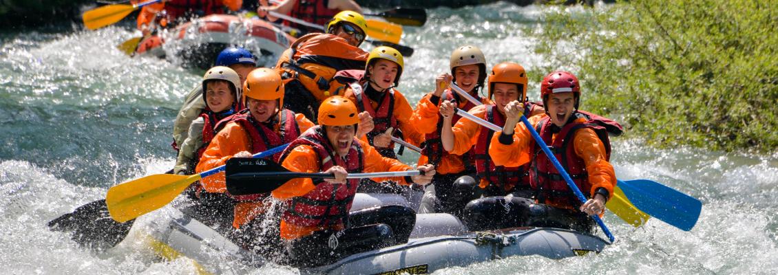 Découvrez le rafting