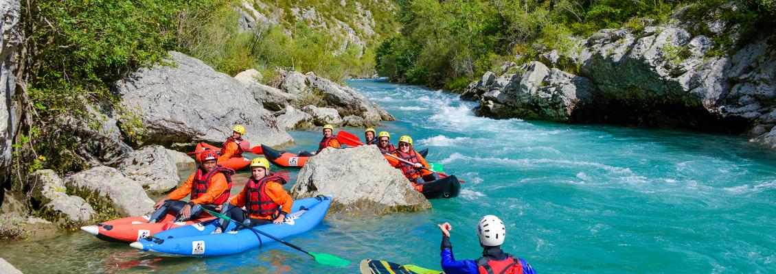 journée canoë et kayak dans les gorges du verdon buena