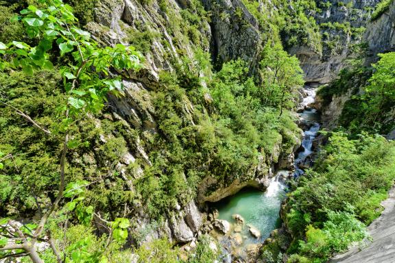 Canyoning - Canyoning - Clue de Saint-Auban: canyon sportif et aquatique